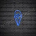 Scream-Neon-Sign-13x24-WS-C-DARK-BLUE