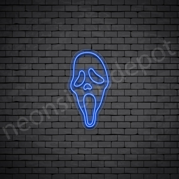Scream-Neon-Sign-13x24-WS-C-DARK-BLUE Scream-Neon-Sign-13x24-WS-C-DARK-BLUE