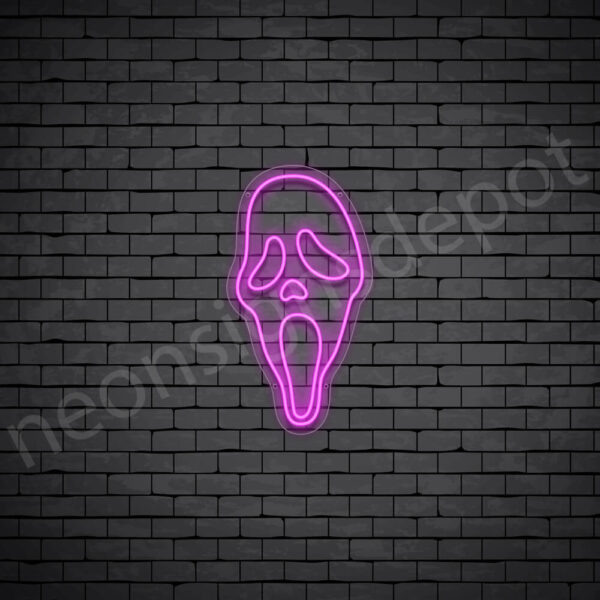 Scream-Neon-Sign-13x24-WS-C-PINK Scream-Neon-Sign-13x24-WS-C-PINK