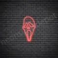 Scream-Neon-Sign-13x24-WS-C-RED