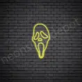 Scream-Neon-Sign-13x24-WS-C-YELLOW
