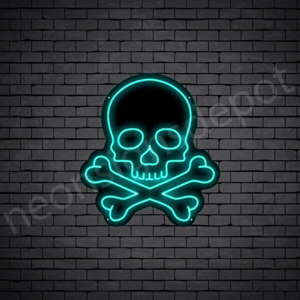 Skull-Bone-Neon-Sign-22x24-WS-B-BRIGHT-BLUE Skull-Bone-Neon-Sign-22x24-WS-B-BRIGHT-BLUE