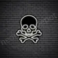 Skull-Bone-Neon-Sign-22x24-WS-B-WHITE