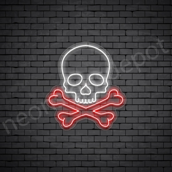 Skull-Bone-Neon-Sign-22x24-WS-C-MULTI-COLOR Skull-Bone-Neon-Sign-22x24-WS-C-MULTI-COLOR