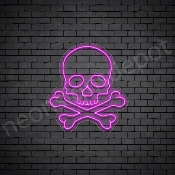 Skull-Bone-Neon-Sign-22x24-WS-C-PINK Skull-Bone-Neon-Sign-22x24-WS-C-PINK