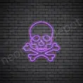 Skull-Bone-Neon-Sign-22x24-WS-C-PURPLE