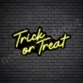 Trick-Or-Treat-Neon-Sign-24x12-WS-B-YELLOW