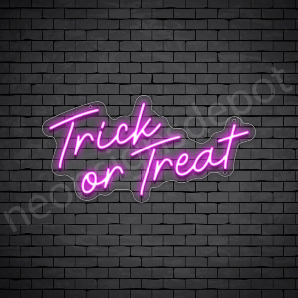Trick-Or-Treat-Neon-Sign-24x12-WS-C-PINK Trick-Or-Treat-Neon-Sign-24x12-WS-C-PINK