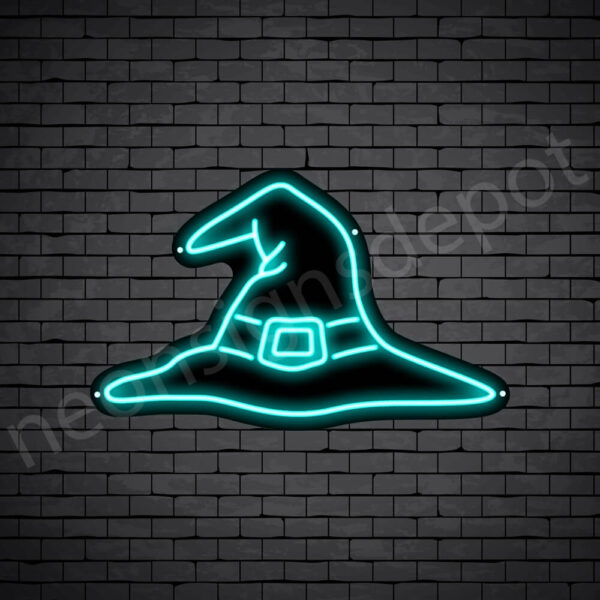 Witch-Hat-Neon-Sign-24x15-WS-B-BRIGHT-BLUE Witch-Hat-Neon-Sign-24x15-WS-B-BRIGHT-BLUE