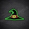 Witch-Hat-Neon-Sign-24x15-WS-B-MULTI-COLOR