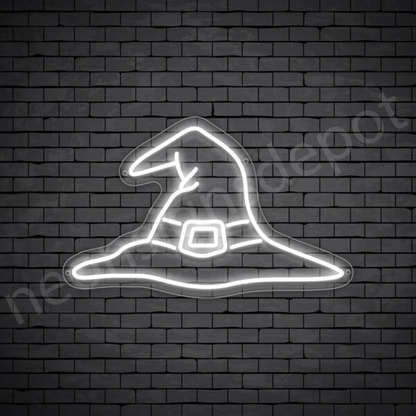 Witch-Hat-Neon-Sign-24x15-WS-C-WHITE Witch-Hat-Neon-Sign-24x15-WS-C-WHITE