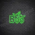 Green Boo Sign