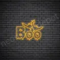 Orange Boo Sign