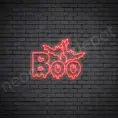 Red Boo Sign