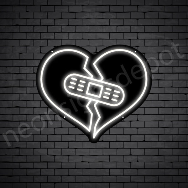 Heartbroken-Neon-Sign-17x20-WS-B-WHITE Heartbroken-Neon-Sign-17x20-WS-B-WHITE