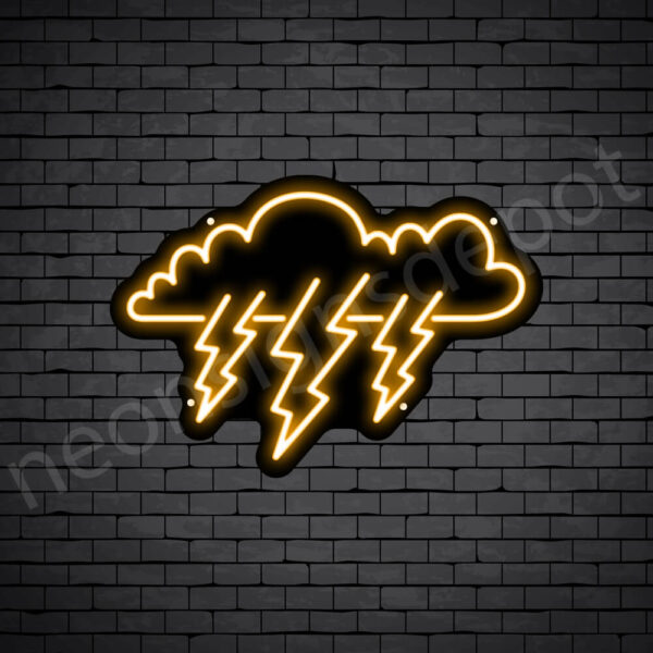 Lightning-Neon-Sign-20x14-WS-B-ORANGE Lightning-Neon-Sign-20x14-WS-B-ORANGE