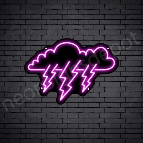 Lightning-Neon-Sign-20x14-WS-B-PINK Lightning-Neon-Sign-20x14-WS-B-PINK