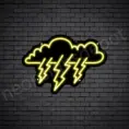 Lightning-Neon-Sign-20x14-WS-B-YELLOW