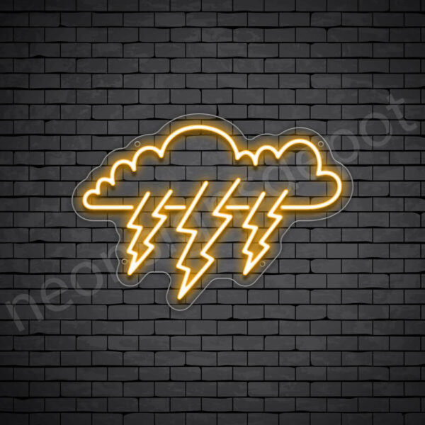 Lightning-Neon-Sign-20x14-WS-C-ORANGE Lightning-Neon-Sign-20x14-WS-C-ORANGE