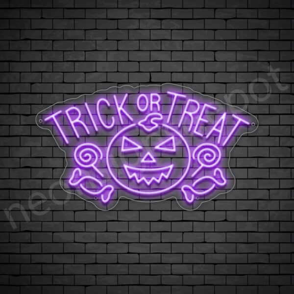 Trick-Or-Treat-Pumpkin-Neon-Sign-28x16-WS-C-PURPLE Trick-Or-Treat-Pumpkin-Neon-Sign-28x16-WS-C-PURPLE