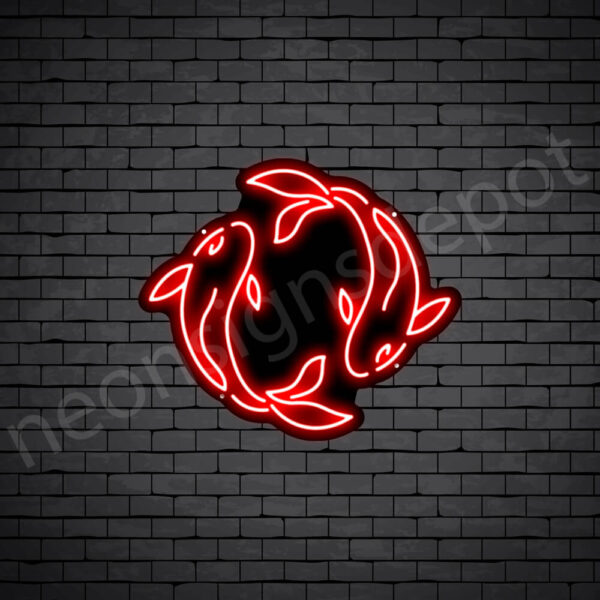 Two-Fishes-Neon-Sign-24x21-WS-B-RED Two-Fishes-Neon-Sign-24x21-WS-B-RED