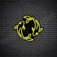Two-Fishes-Neon-Sign-24x21-WS-B-YELLOW